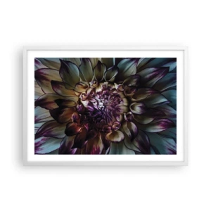 Affiche dans un cadre blanc - Poster - L'apogée de la jeunesse - 70x50 cm