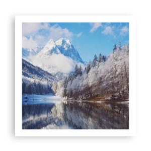 Affiche - Poster - Protecteur de la neige - 60x60 cm