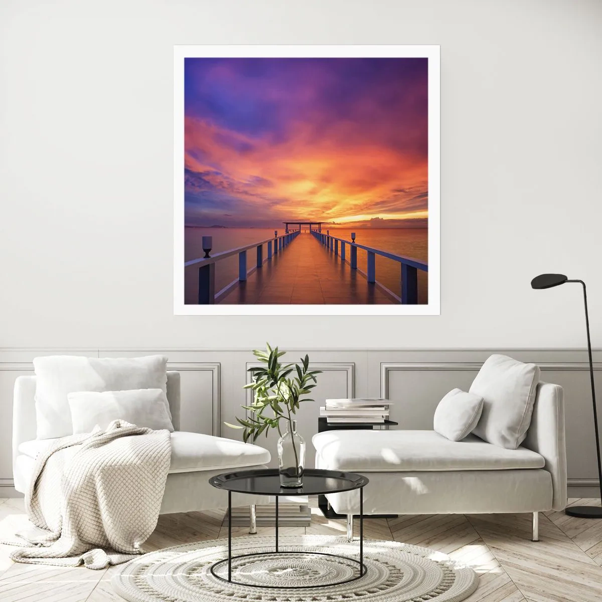 Affiche - Poster - Sans fin - 30x30 cm