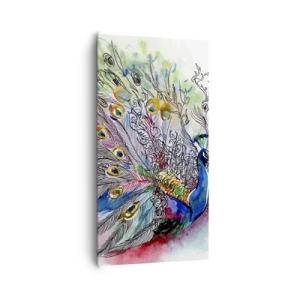 Impression sur toile - Image sur toile - Avec fierté contre la grisaille - 65x120 cm