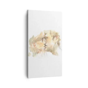 Impression sur toile - Image sur toile - A moitié trouvé ? - 45x80 cm