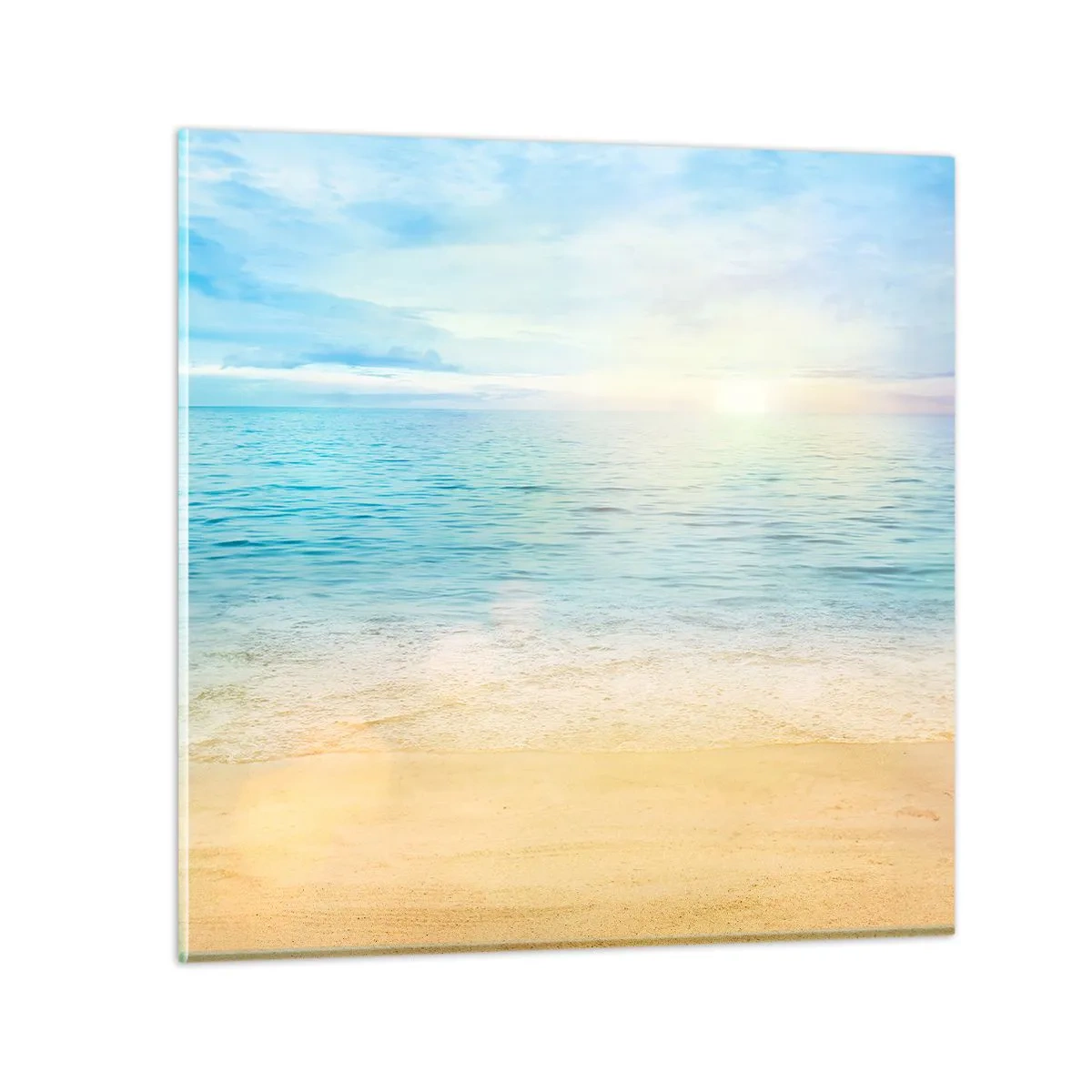 Impression sur verre - Image sur verre - Le grand bleu - 40x40 cm