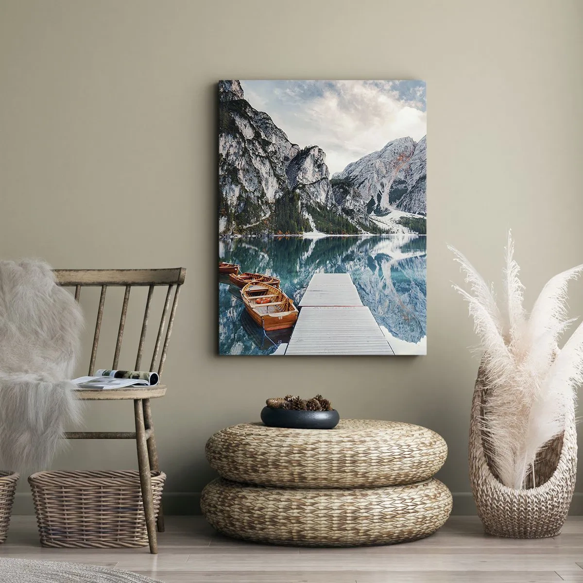 Impression sur toile - Image sur toile - On va te montrer la beauté - 55x100 cm