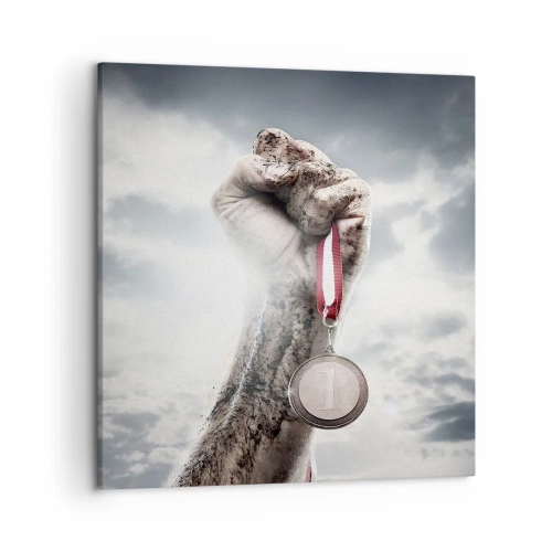 Impression sur toile - Image sur toile - Per aspera ad astra - 50x50 cm