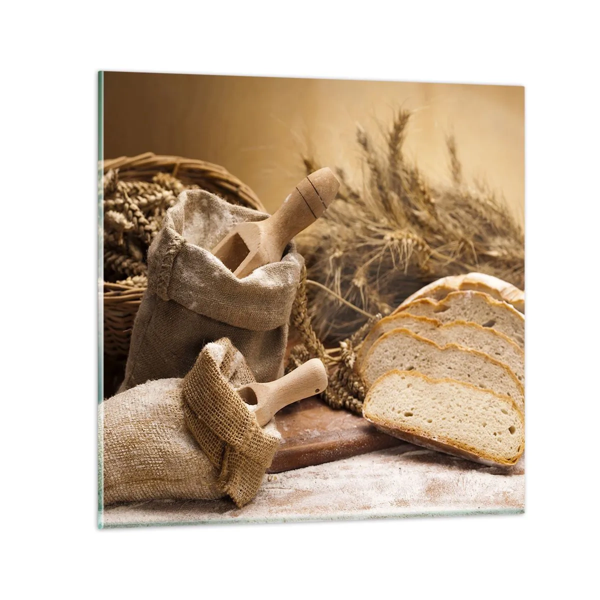 Impression sur verre - Image sur verre - Comment il coupe avec un couteau - 70x70 cm