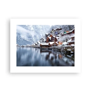 Affiche - Poster - En décoration hivernale - 40x30 cm