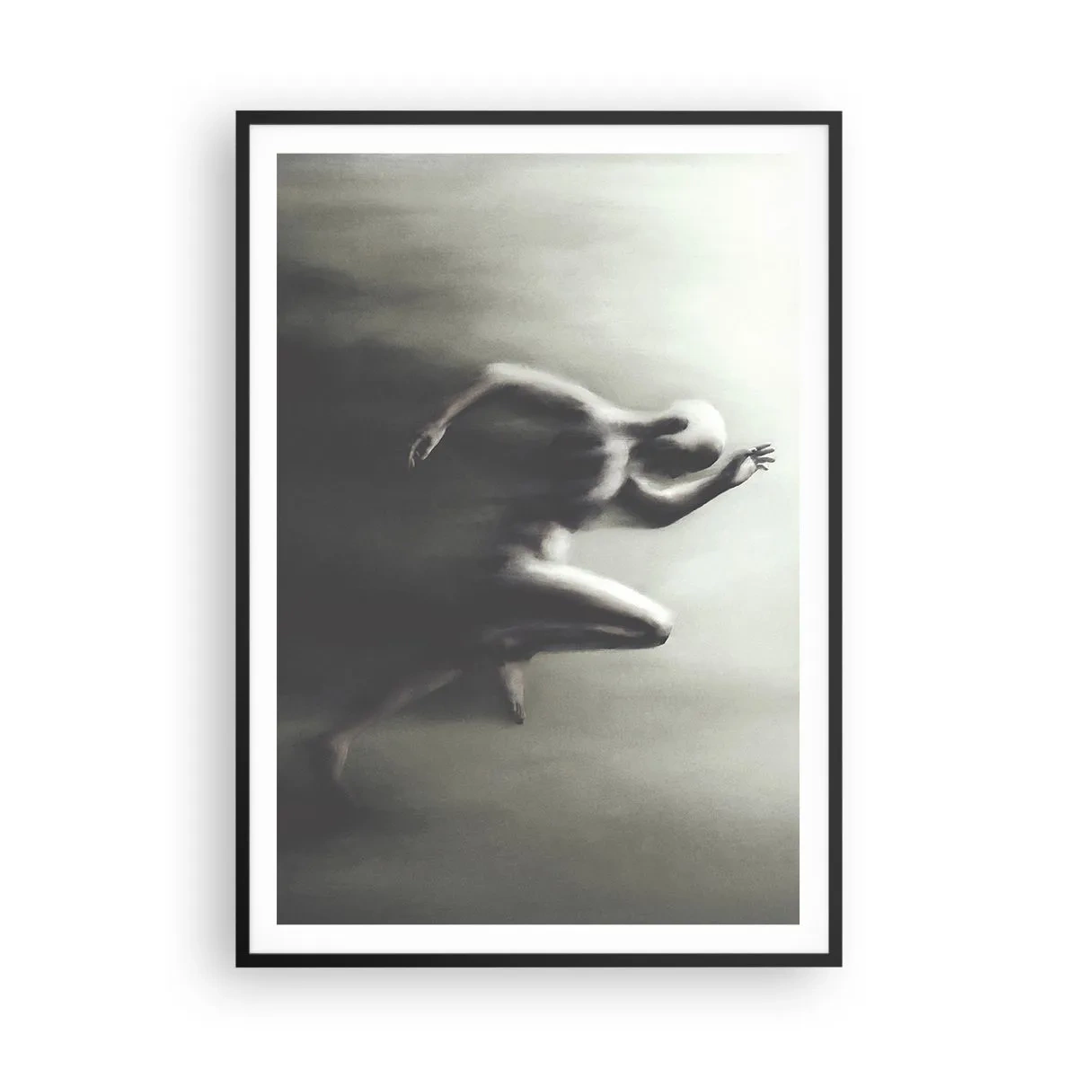 Affiche dans un cadre noir - Poster - Inarrêtable - 70x100 cm