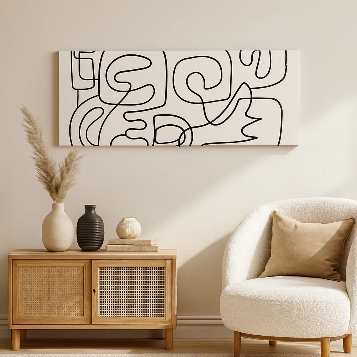 Impression sur toile - Image sur toile - Suivez les indices - 30x30 cm