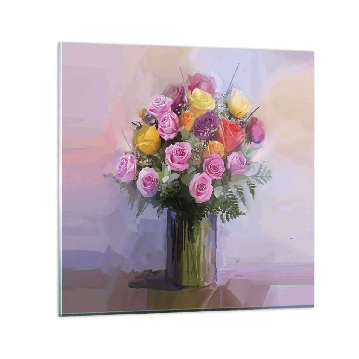 Impression sur verre - Image sur verre - Beauté conservée - 30x30 cm