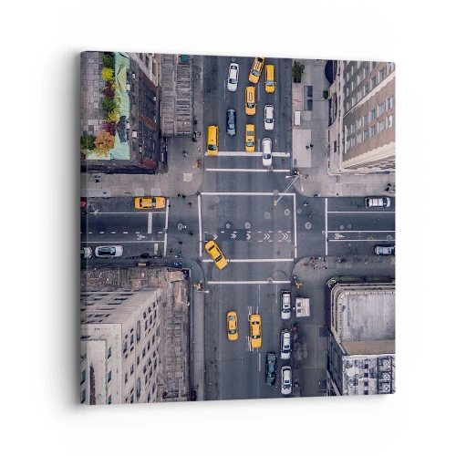 Impression sur toile - Image sur toile - Un choix simple - 30x30 cm