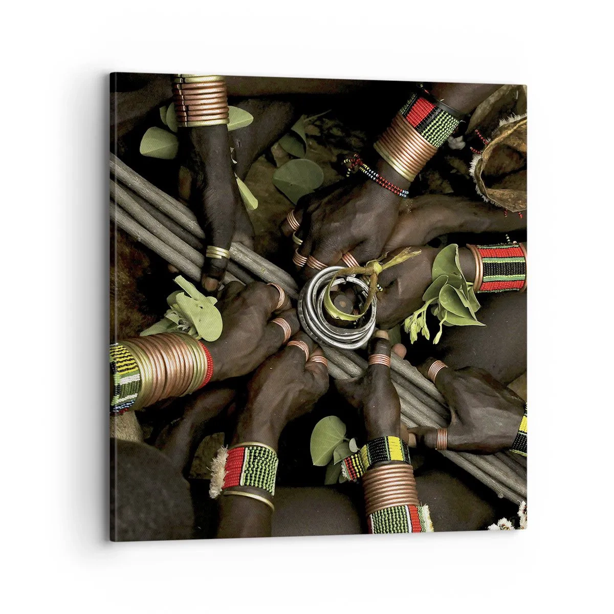 Impression sur toile - Image sur toile - Nous sommes ensemble - 70x70 cm