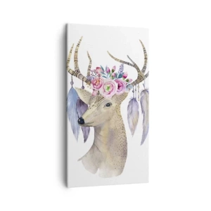 Impression sur toile - Image sur toile - Guide de l'âme - doux, innocent - 45x80 cm