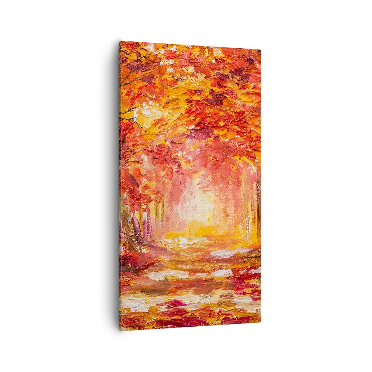 Impression sur toile - Image sur toile - Forêt de cuivre - 55x100 cm