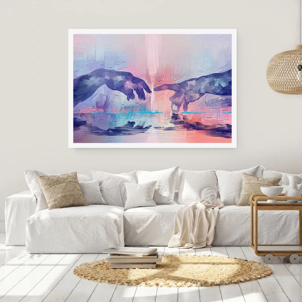 Affiche - Poster - Divine étincelle de vie - 40x30 cm