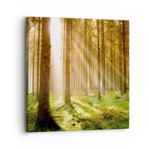 Impression sur toile - Image sur toile - Les elfes vont bientôt apparaître - 30x30 cm
