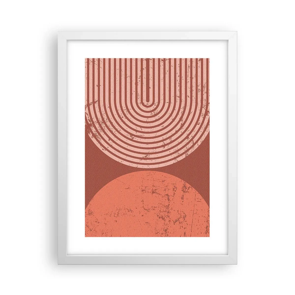 Affiche dans un cadre blanc - Poster - Une relation proche - 30x40 cm