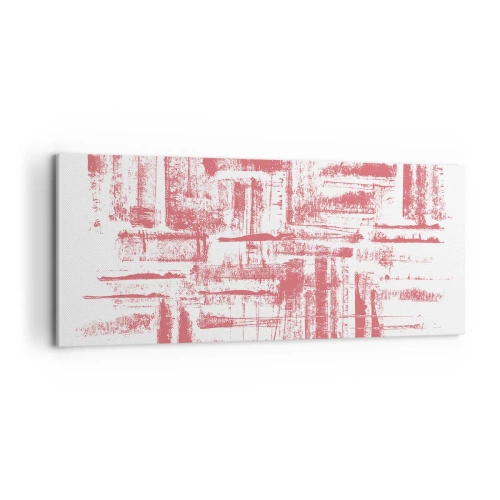 Impression sur toile - Image sur toile - La ville rouge - 100x40 cm