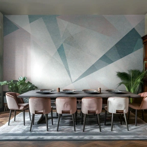 Papier Peint Photo Premium Sand - Calme bien que dynamique - Abstraction, Morceau, Modèle moderne - 350x256 cm