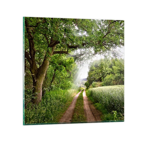 Impression sur verre - Image sur verre - Et in Arcadia ego - 30x30 cm