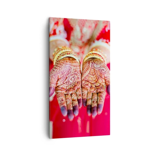 Impression sur toile - Image sur toile - Prêt à saisir votre chance - 45x80 cm