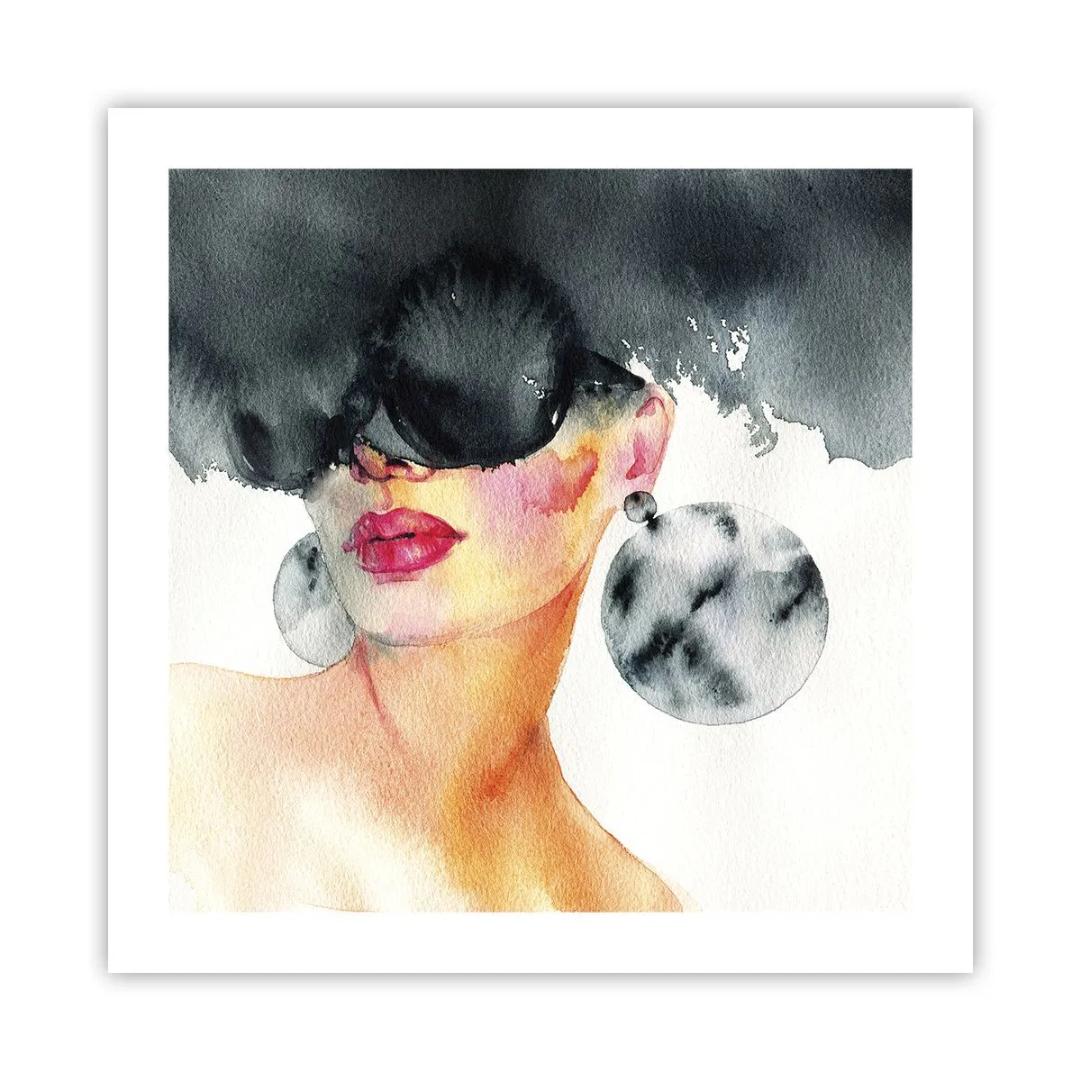 Affiche - Poster - Secret de l'élégance - 50x50 cm