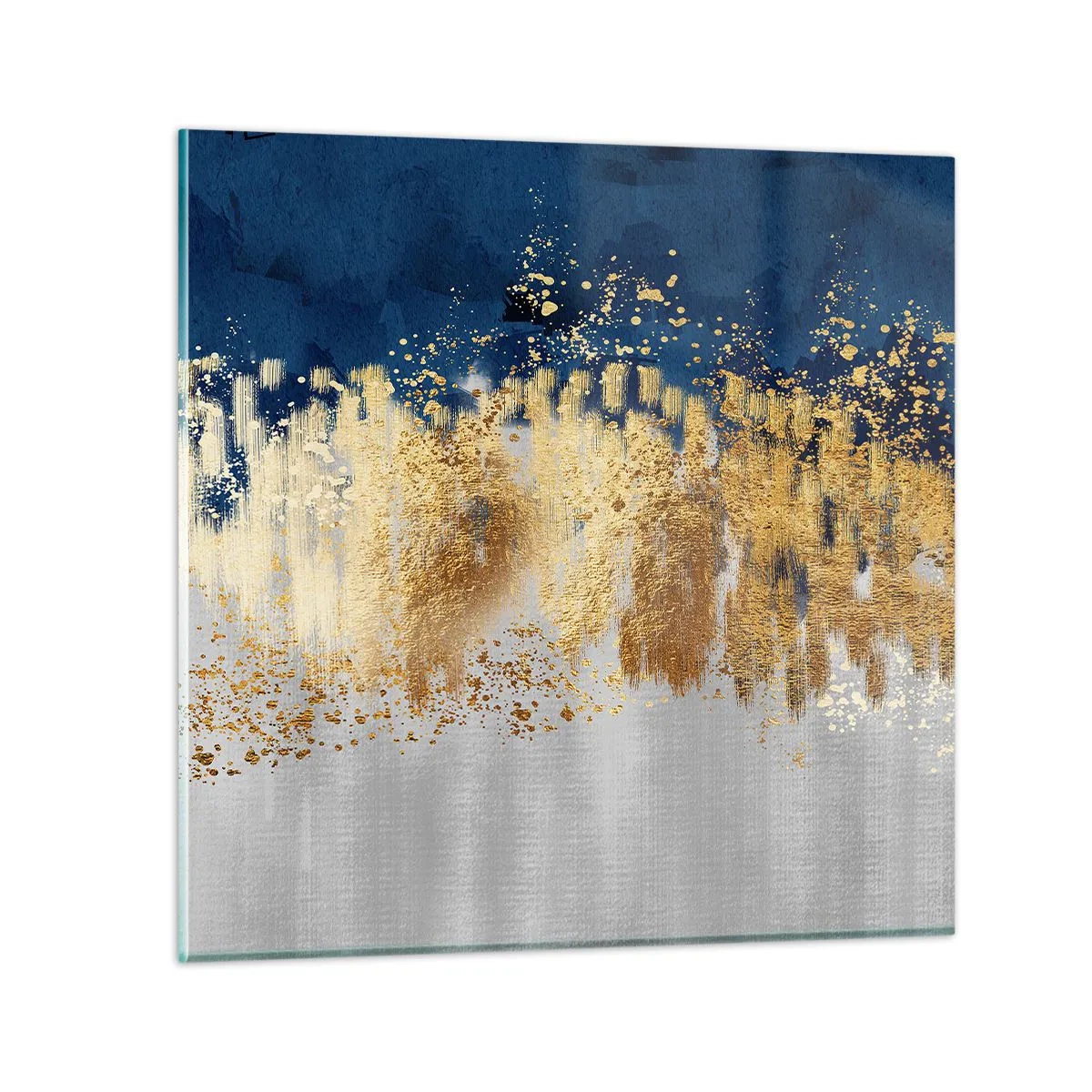 Impression sur verre - Image sur verre - Une composition moderne et pétillante - 70x70 cm