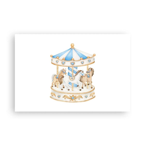 Affiche - Poster - Douce enfance - 91x61 cm