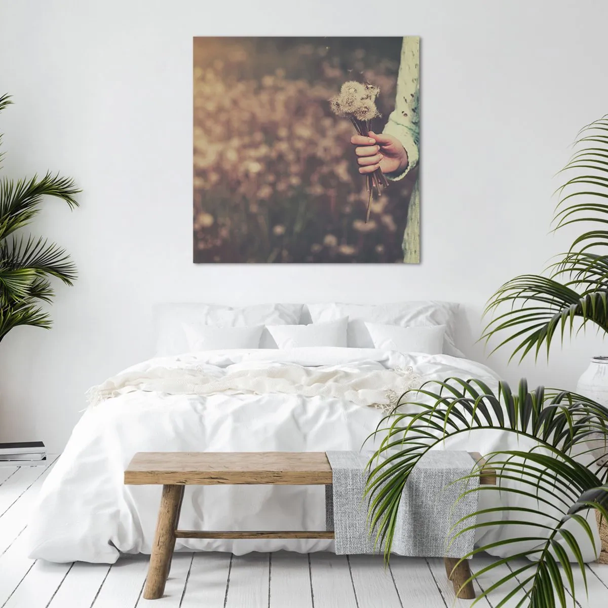 Impression sur toile - Image sur toile - Merci de les garder - 50x50 cm