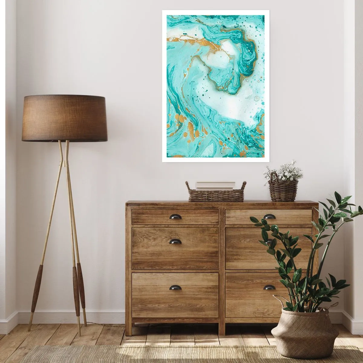 Affiche - Poster - Sous la grande vague de l'ère Edo - 70x100 cm