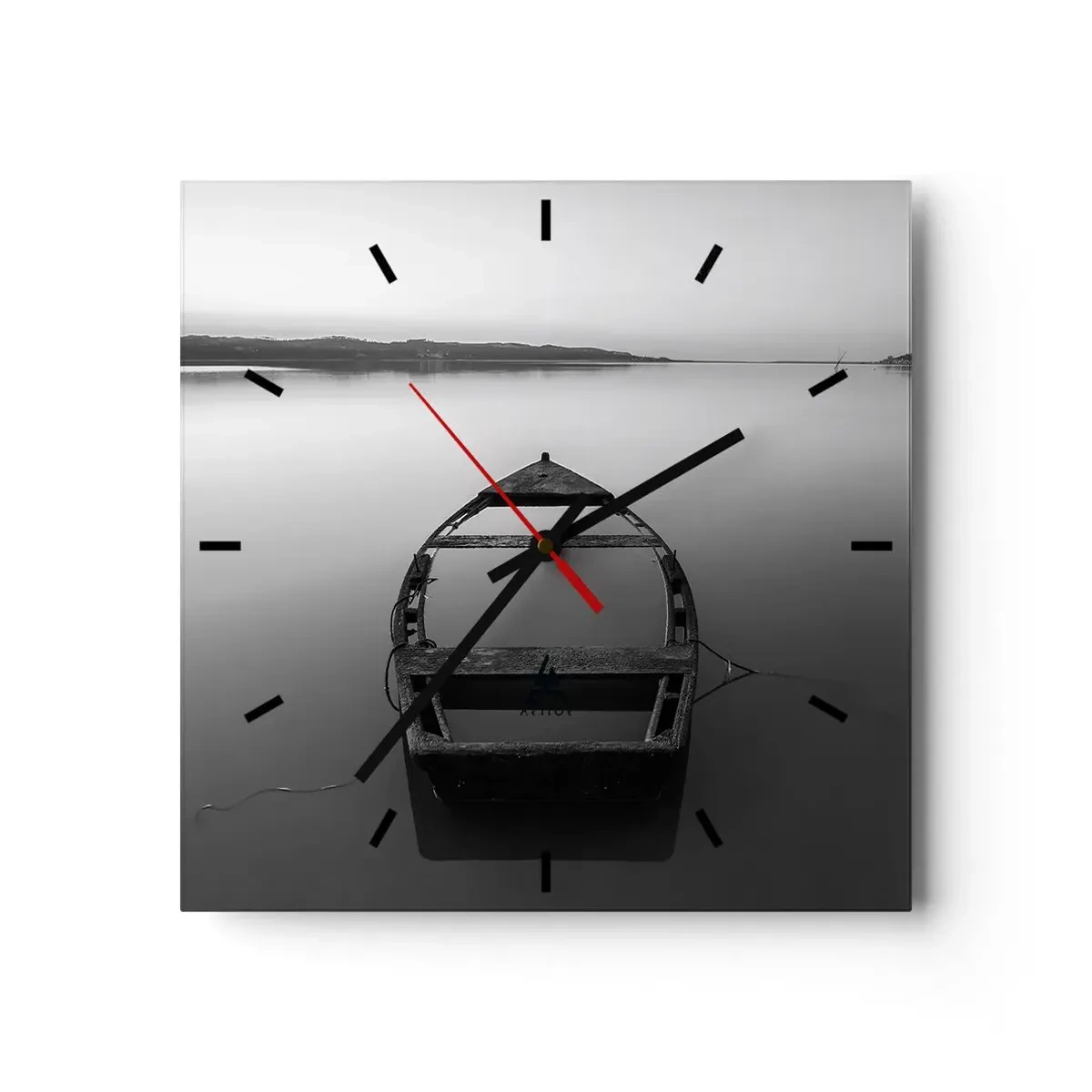 Horloge murale - Pendule murale - Nostalgie et mélancolie - 40x40 cm