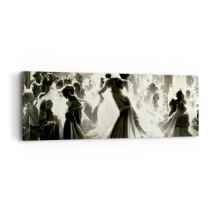 Impression sur toile - Image sur toile - La grande mascarade - 90x30 cm
