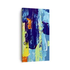 Impression sur toile - Image sur toile - La vie est belle! - 45x80 cm