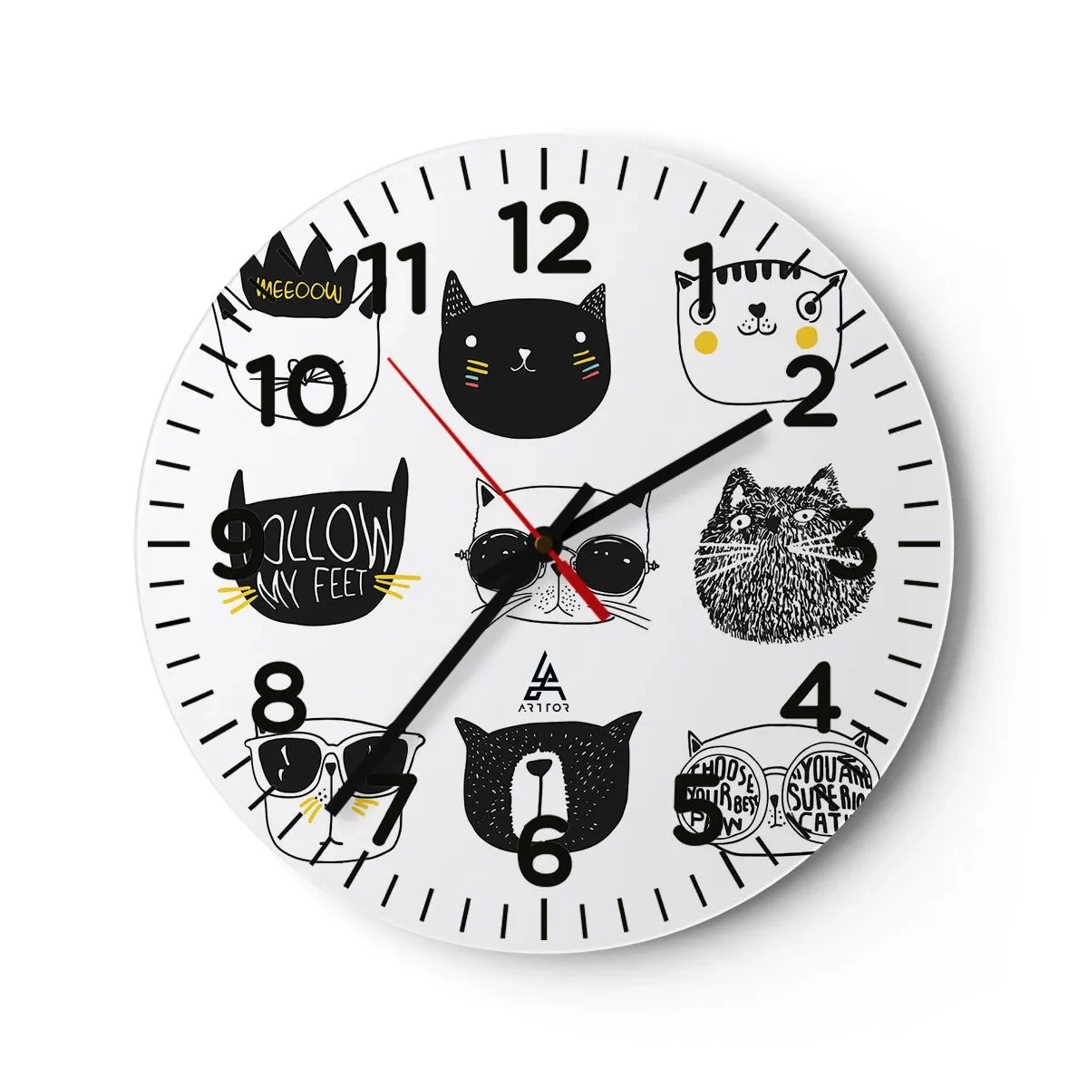 Horloge murale - Pendule murale - Tous les autres - 40x40 cm