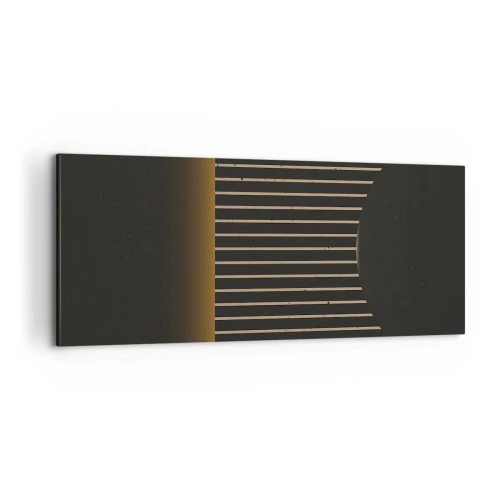 Impression sur toile - Image sur toile - Explorez les ténèbres - 100x40 cm