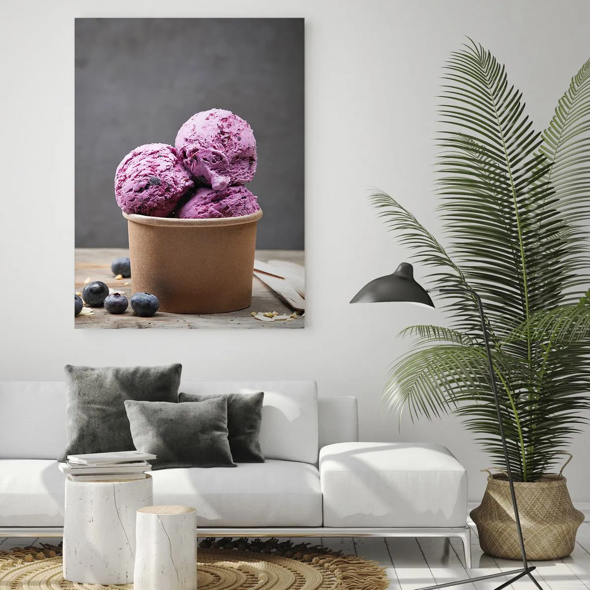 Impression sur verre - Image sur verre - Douceur et froideur - 80x120 cm