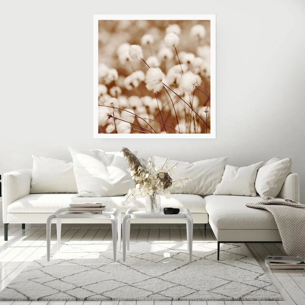 Affiche - Poster - Tige moelleuse - 60x60 cm