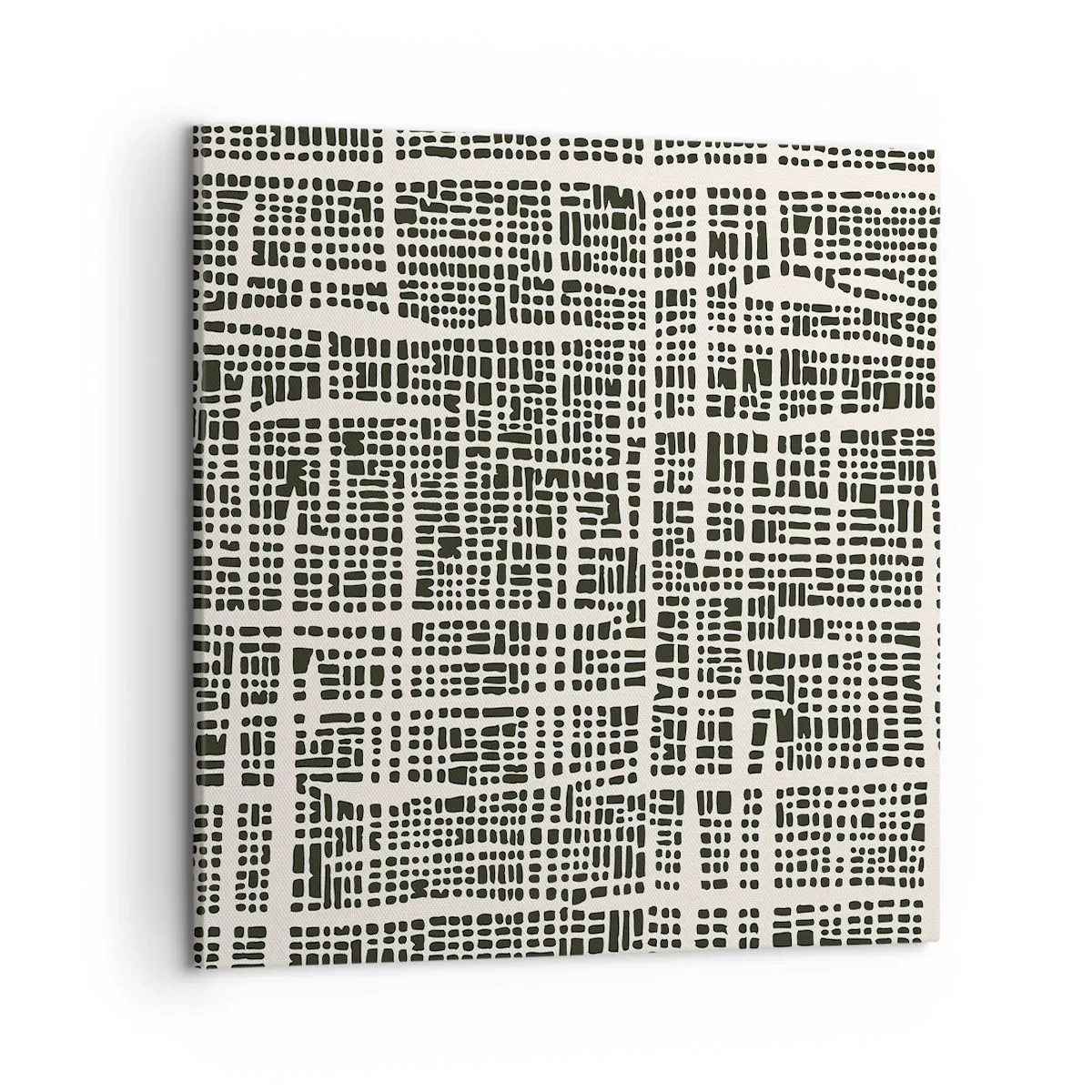 Impression sur toile - Image sur toile - Composition tissée - 50x50 cm