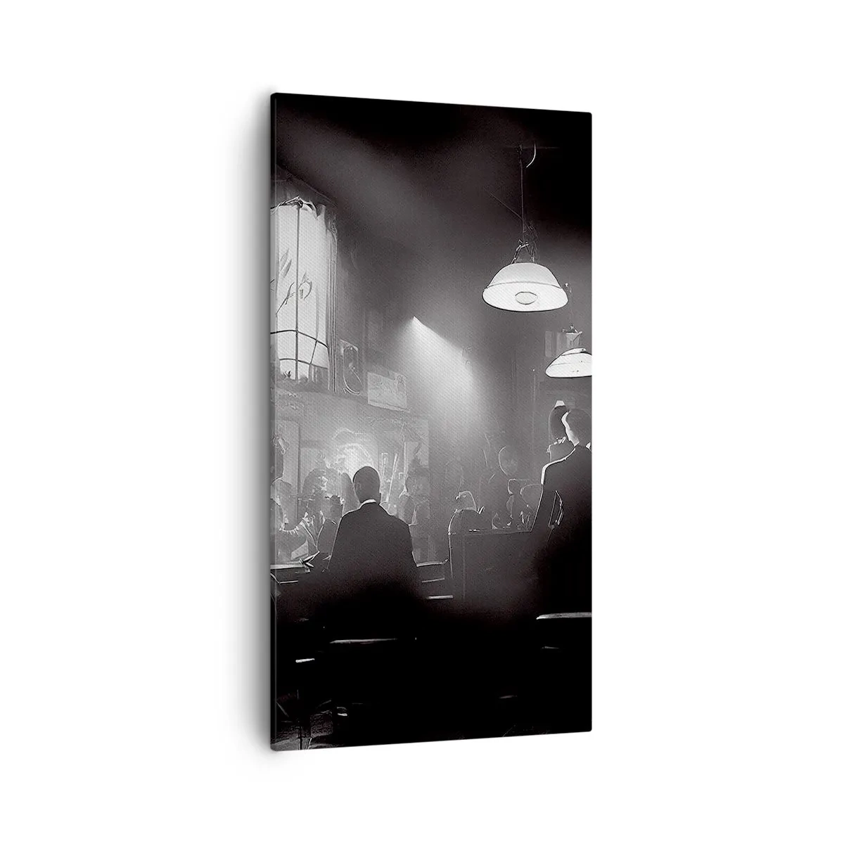 Impression sur toile - Image sur toile - Dans une ambiance jazz - 55x100 cm