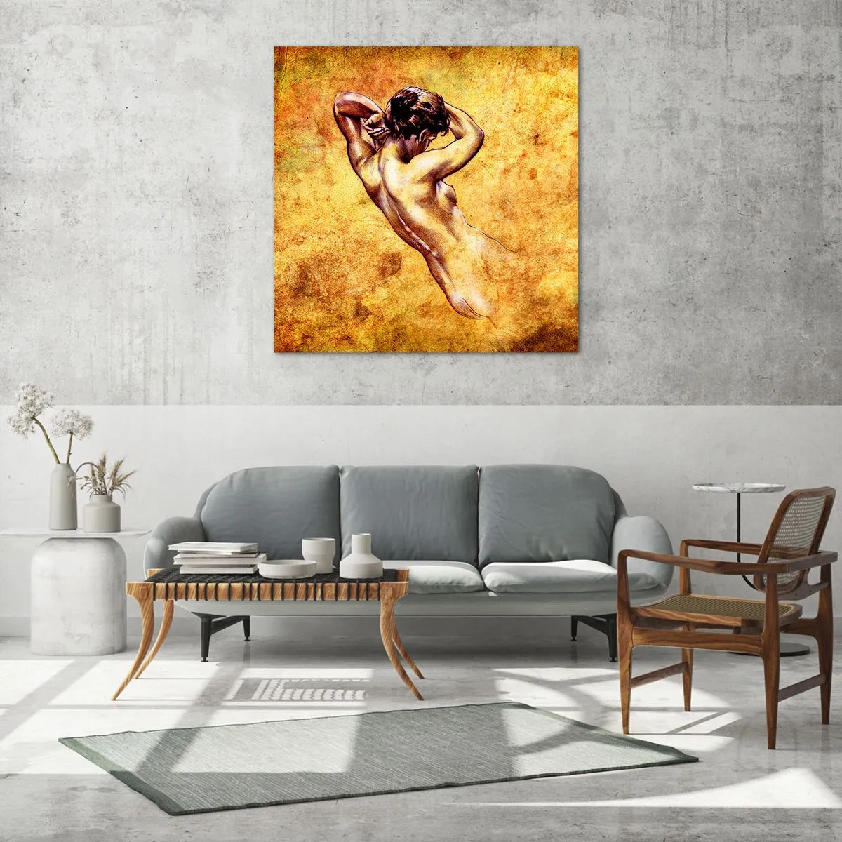 Impression sur verre - Image sur verre - Découverte, mais toujours mystèrieuse - 70x70 cm