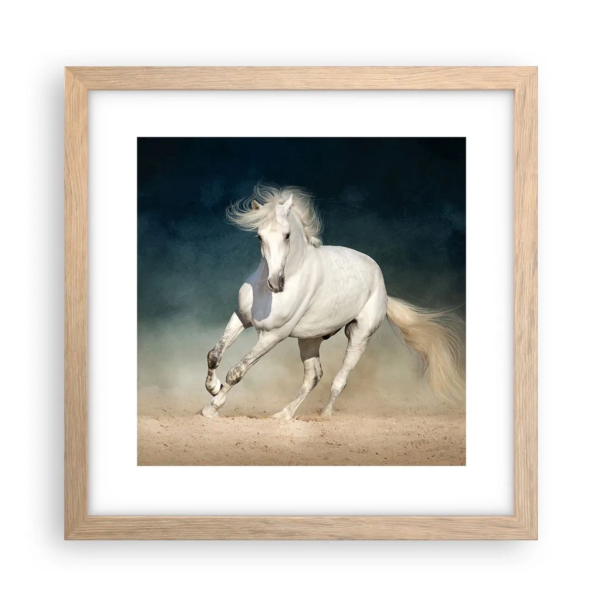 Affiche dans un chêne clair - Poster - La liberté à l'état pur - 30x30 cm