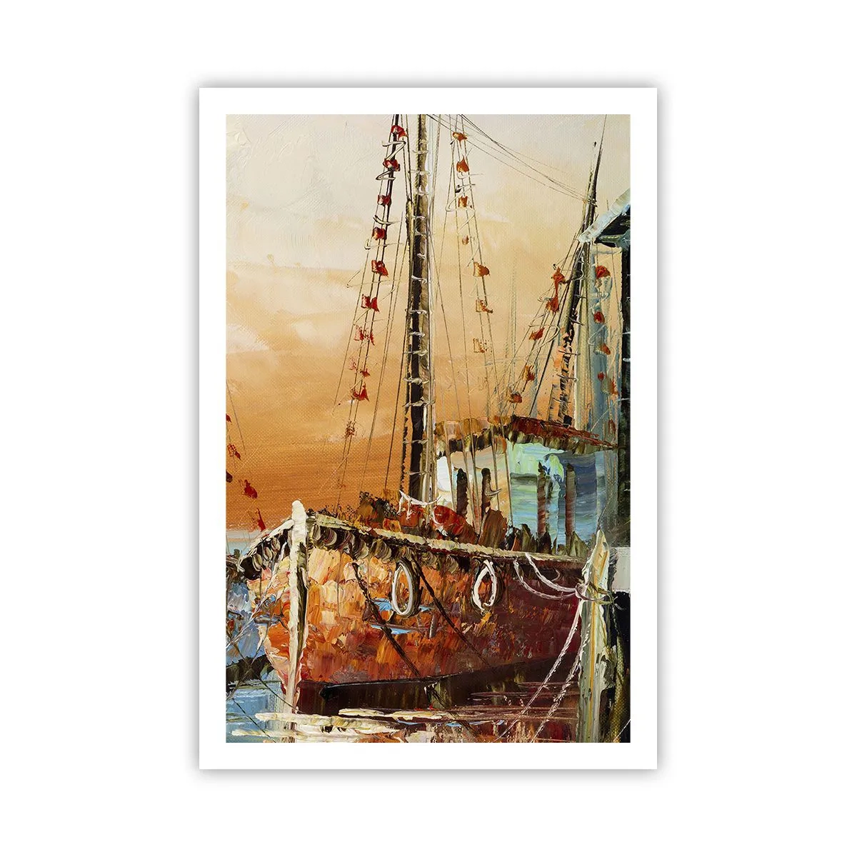 Affiche - Poster - Retour tranquille - 61x91 cm