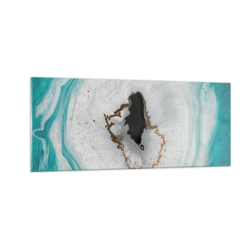 Impression sur verre - Image sur verre - Pénétrer à l'intérieur - 100x40 cm