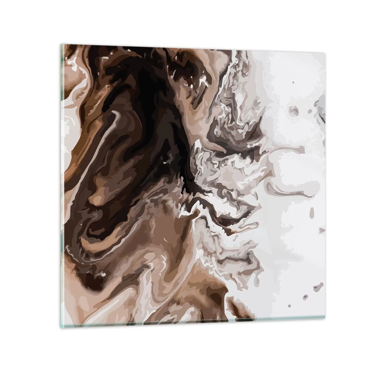 Impression sur verre - Image sur verre - Contraste de couleur - 70x70 cm