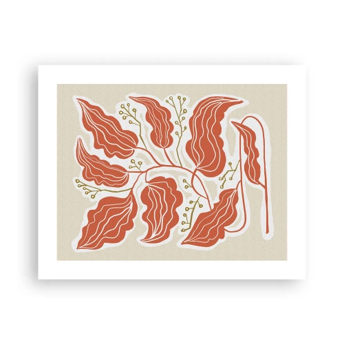 Affiche - Poster - Folk et coloré - 50x40 cm