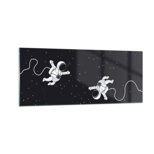 Impression sur verre - Image sur verre - Sortie cosmique - 100x40 cm