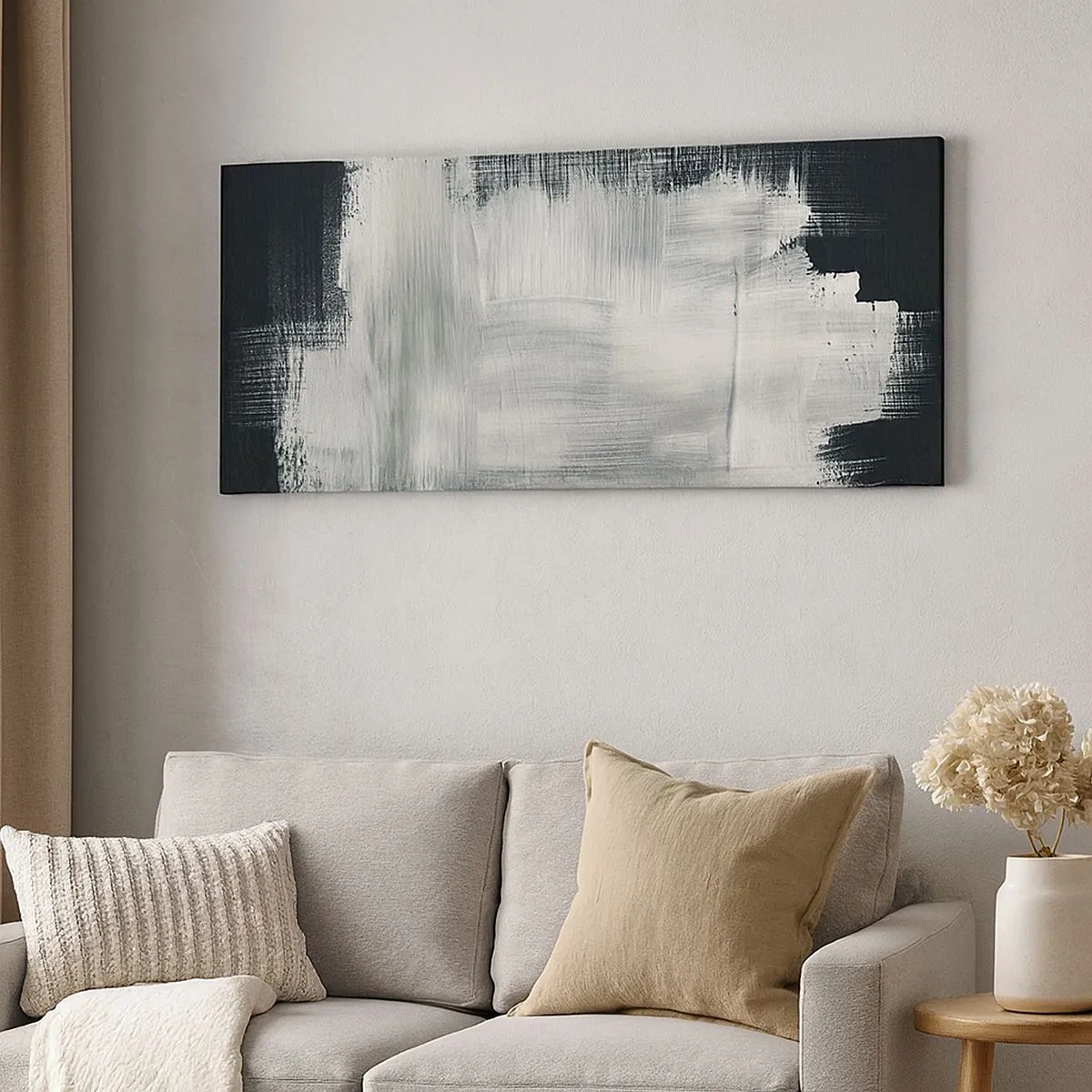 Impression sur toile - Image sur toile - Tissé à la verticale et à l'horizontale - 100x40 cm