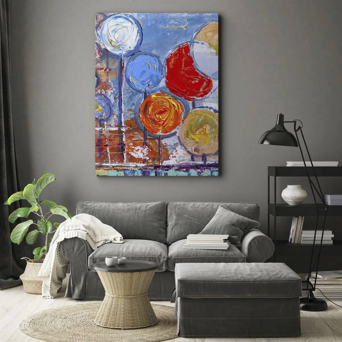 Impression sur toile - Image sur toile - Miracles sur le bâton - 65x120 cm