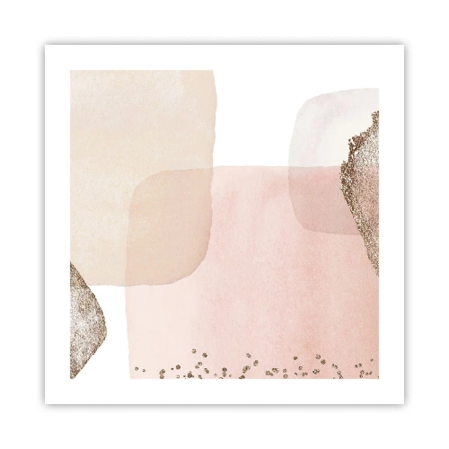 Affiche - Poster - Regard à travers la couleur - 50x50 cm