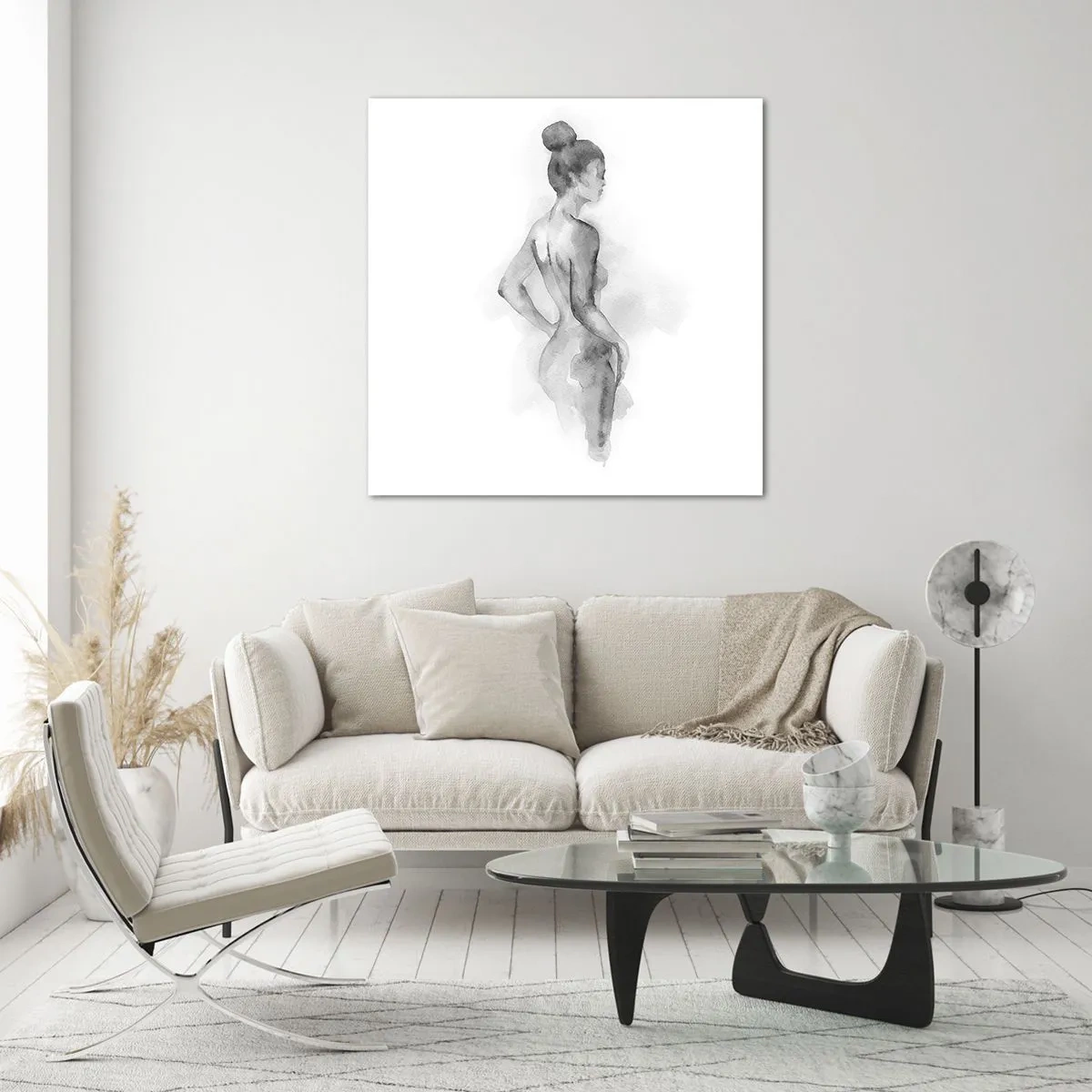 Impression sur verre - Image sur verre - Belle comme une peinture - 50x50 cm