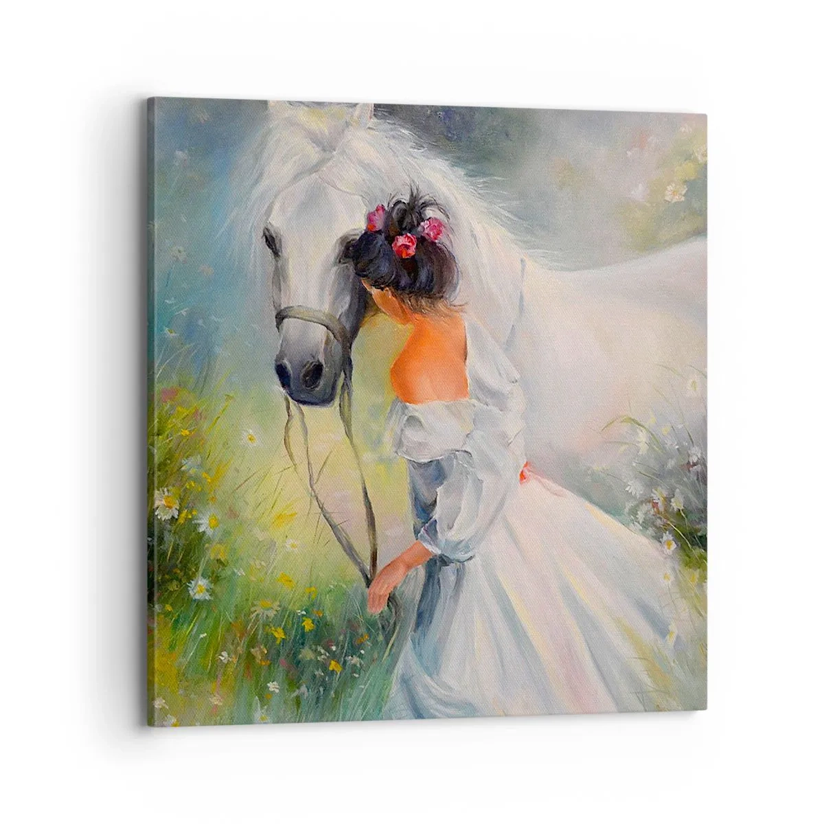 Impression sur toile - Image sur toile - Comme dans un beau rêve - 70x70 cm